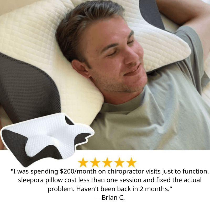 SleepOra™ Premium Cool Ergo Pillow