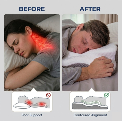 SleepOra™ Premium Cool Ergo Pillow